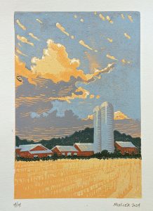 Moody Print