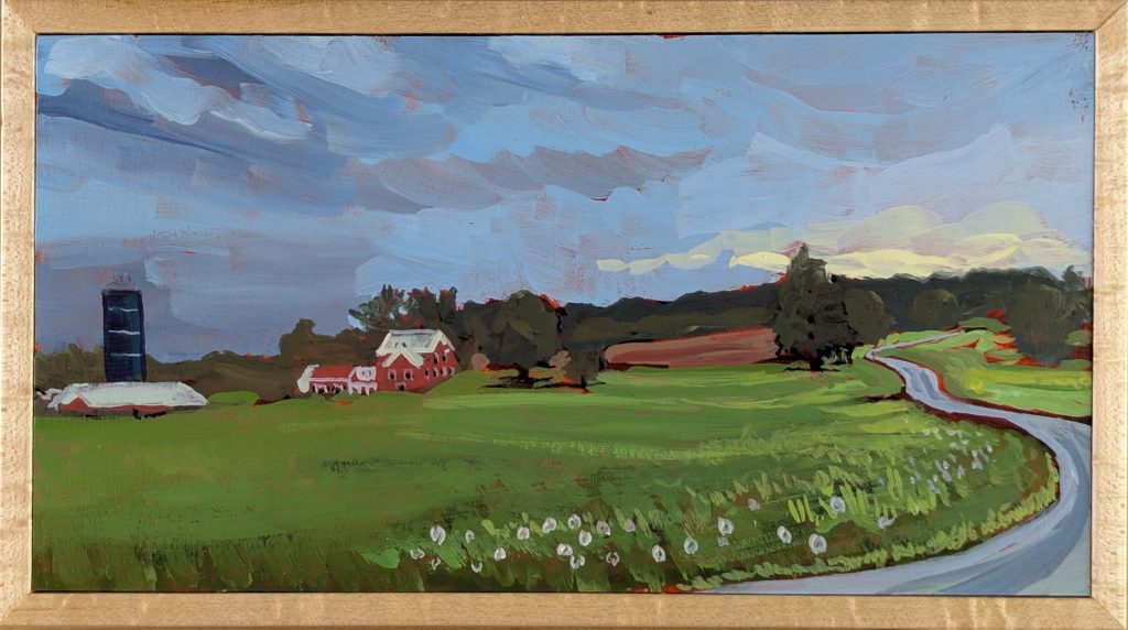 Farm on Dater Hill Rd — Acrylic