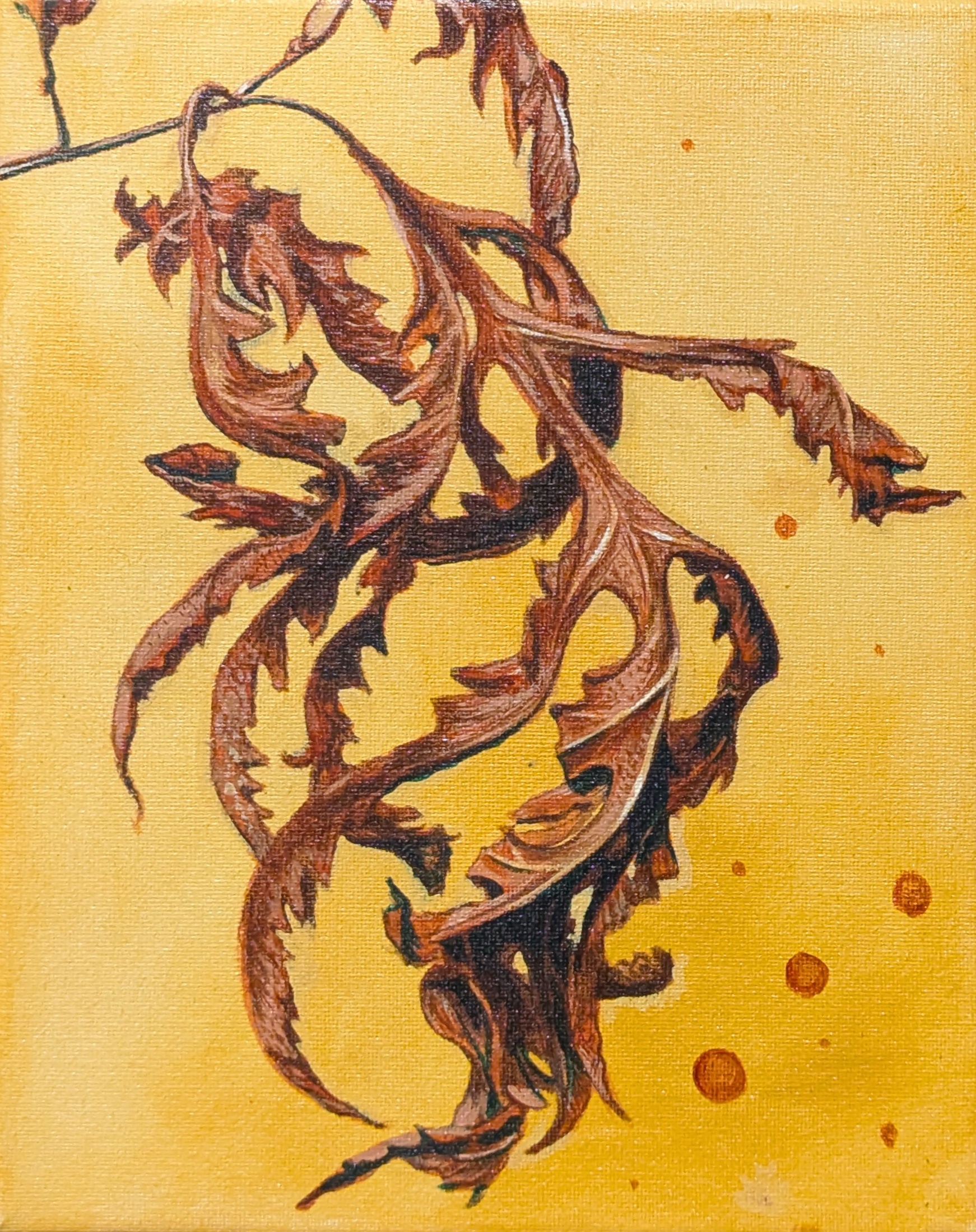 Dry Ferns — Acrylic