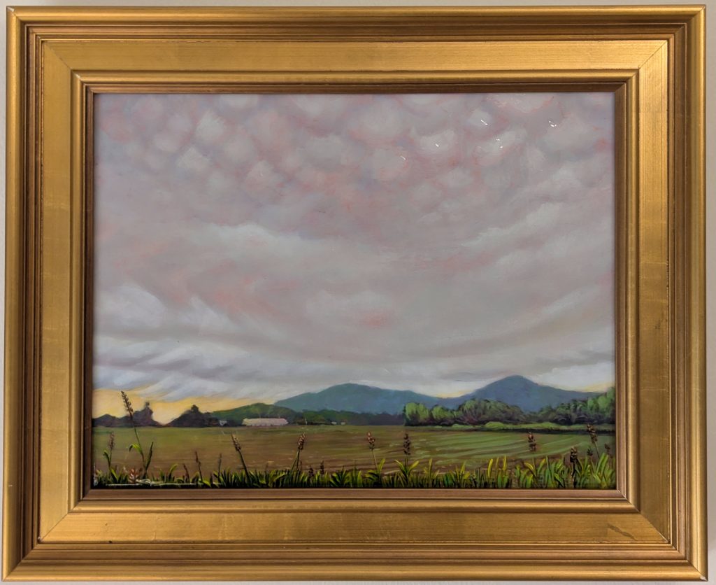Brunswick cornfields early June — Acrylic