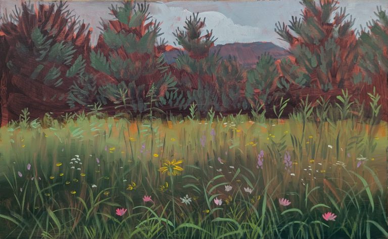 Boehme Legacy Forest Meadow — Acrylic, 24x12 inches