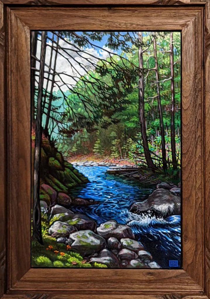 Creek Trail — Acrylic