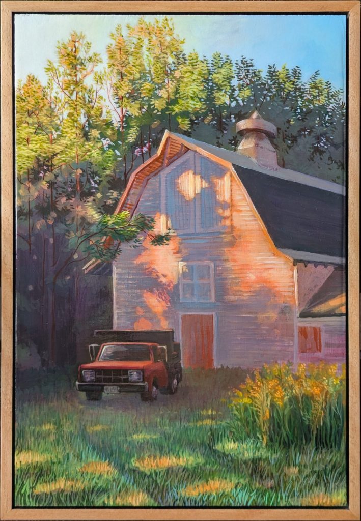 Sand Lake Barn — Acrylic